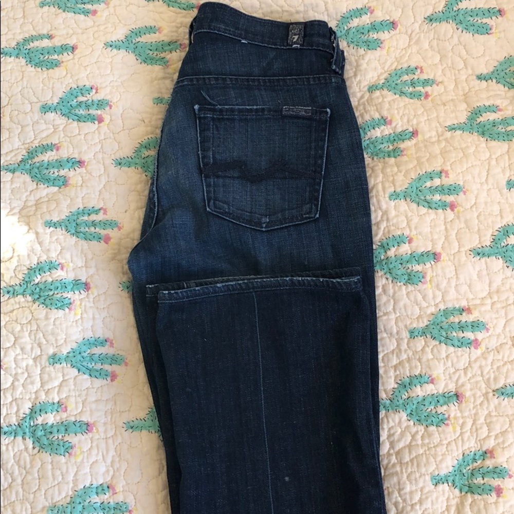 7 For All Mankind High Waist Bootcut